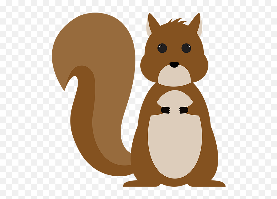 Squirrel Clipart Gif - Illustration Emoji,Squirrel Emoticon