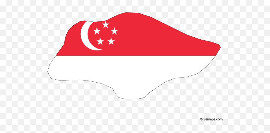 Flag Map Of Singapore In 2020 - Singapore Map Vector Png Emoji,Netherlands Flag Emoji
