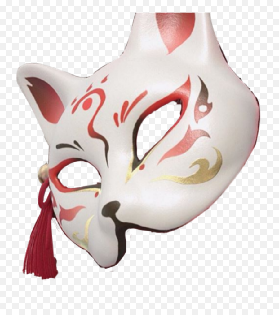 Japanesemask Foxmask Mask Japanese - Vase Emoji,Japanese Mask Emoji