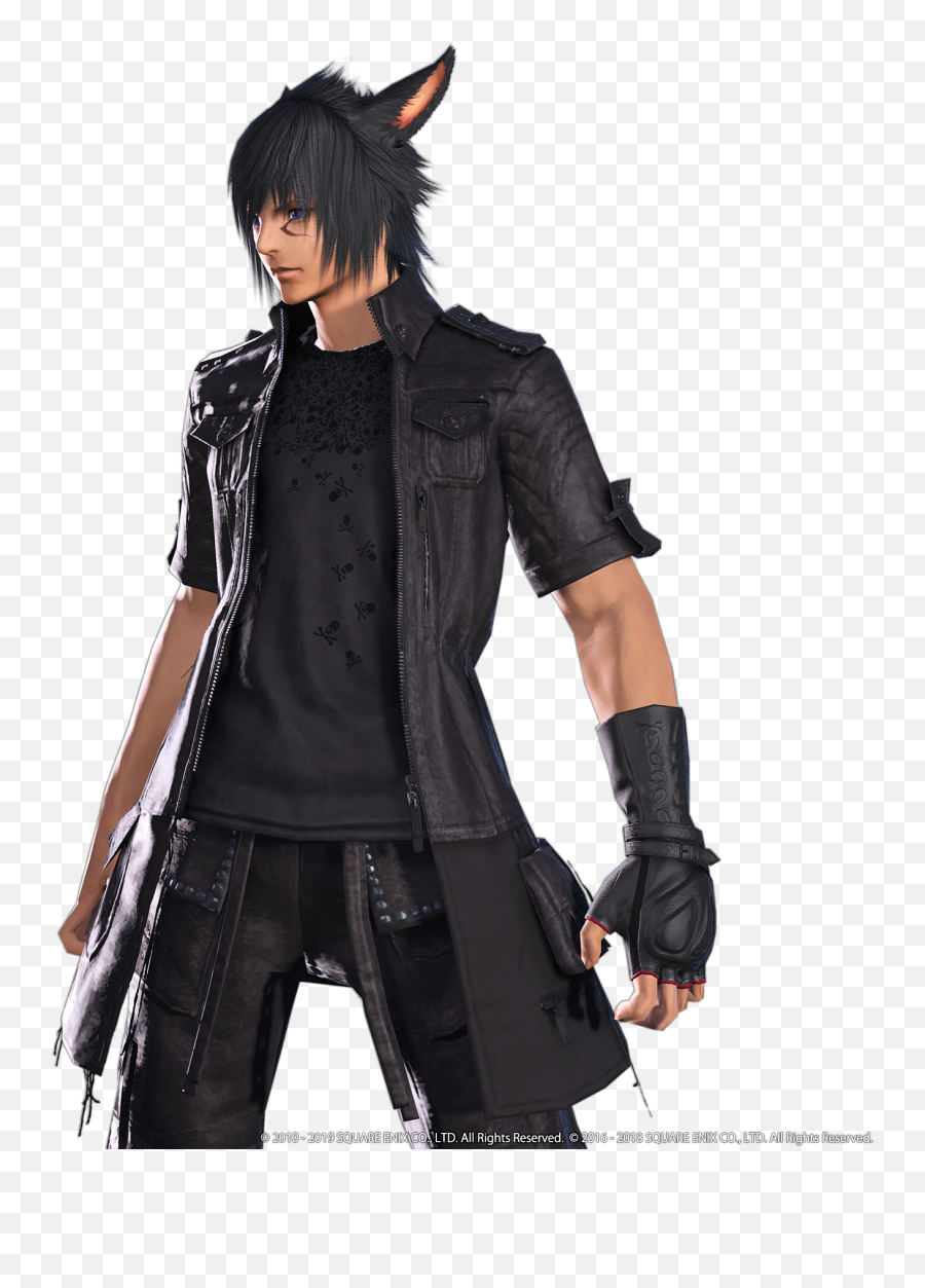 Final Fantasy Xiii - 2 Final Fantasy Xv Lightning Returns Cosplay Emoji,Leather Jacket Emoji