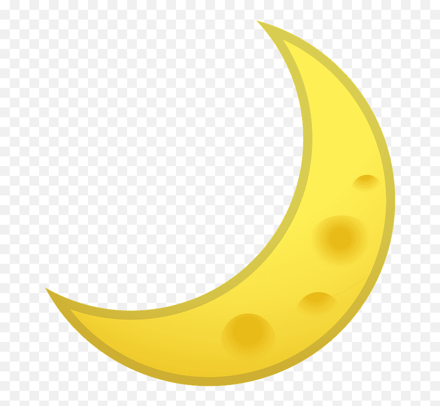 Crescent Moon Emoji Clipart - Crescent Meaning,Crescent Moon Emoji Png