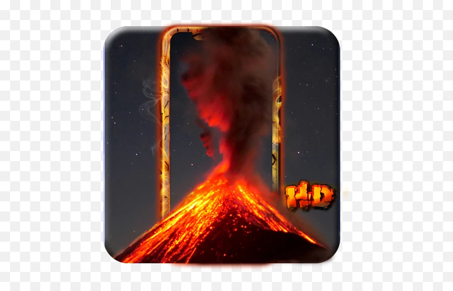Volcanic Apus Live Wallpaper - Shield Volcano Emoji,Volcano Emoji