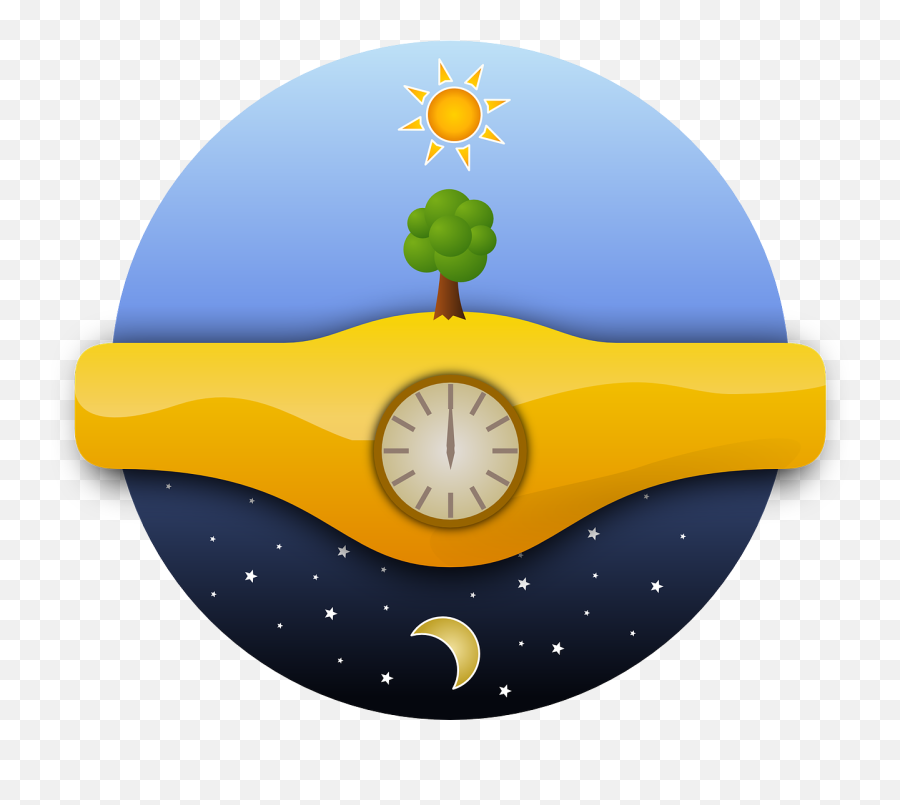 Giorno E Notte - Day And Night Happen Clipart Full Size Day Clipart Emoji,Night King Emoji
