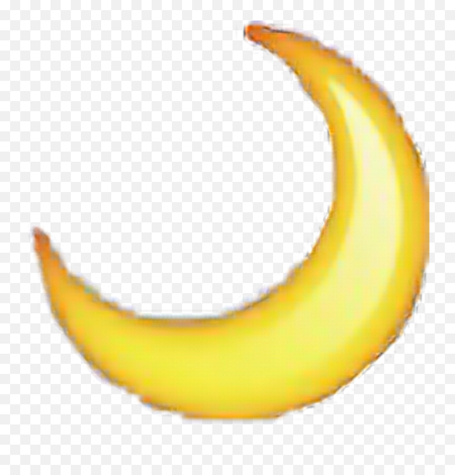 Download Crescent Moon Emoji Png - Overlays Transparent We Heart,Moon Emoji
