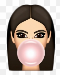 Tumblr Tumblr Kim Kimkardashian Kimoji - Kim Kardashian Emojis Gum,Kim K Emoji