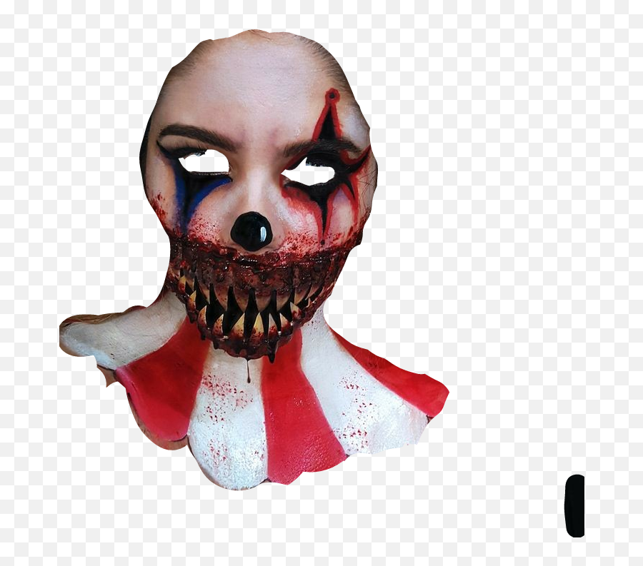 Sticker - Horror Emoji,Scary Clown Emoji