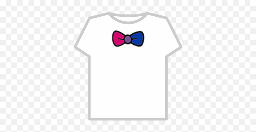 Bi Bowtie - Roblox Card T Shirt Emoji,Bi Flag Emoji