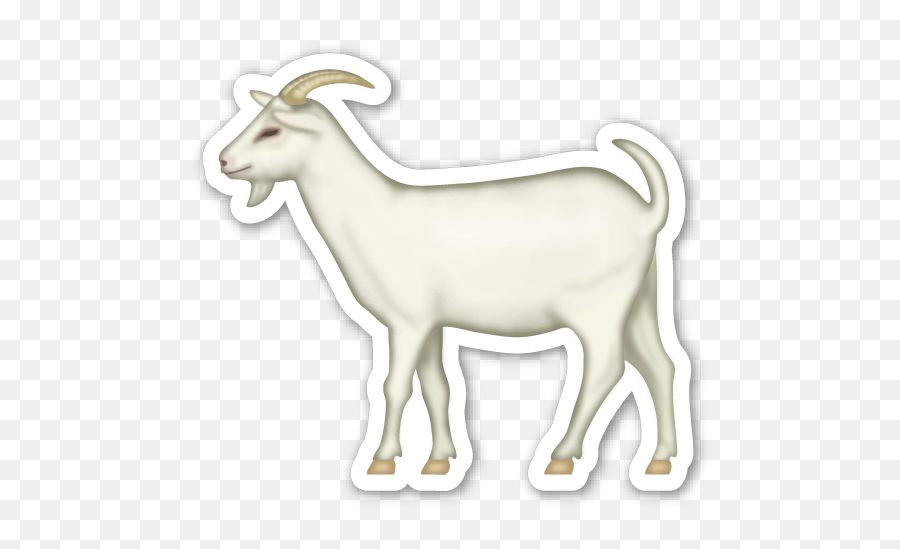 Goat - Goat Emoji Png,Goat Emoji