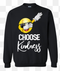 Choose Kindness Anti Bullying Shirt With Dabbing Emoji - Will Eat Whataburger Here Or There,Dabbing Emoji