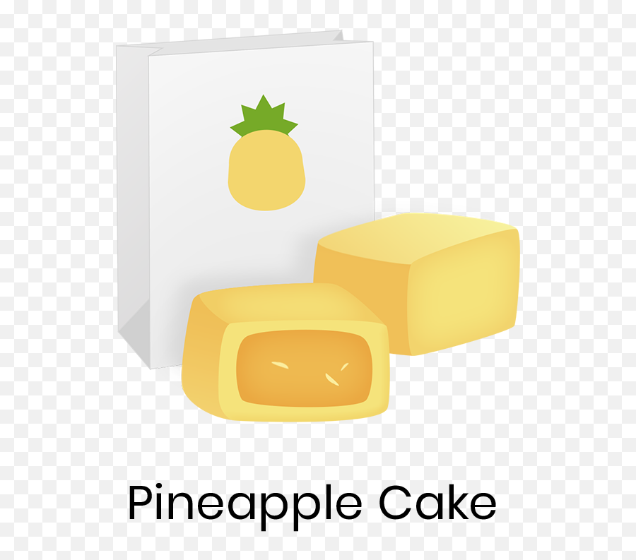 Taiwan Emoji Project - Taiwan Pineapple Cake Icon,Butter Emoji