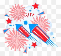 Fireworks Clipart Picture - Cartoon Fourth Of July Fireworks Emoji,Firework Emoticon