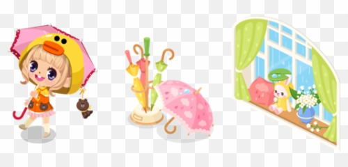 Rainy Day Into A Rainbow - Cartoon Emoji,Fish And Horse Emoji