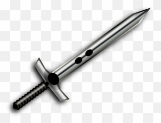 Sword Medieval Blade Weapon Steel - Double Edged Png Emoji
