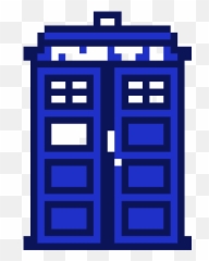 Pixilart - Home Door Emoji,Tardis Emoticon