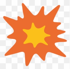 Collision Emoji - Collision Symbol,Explosion Emoji