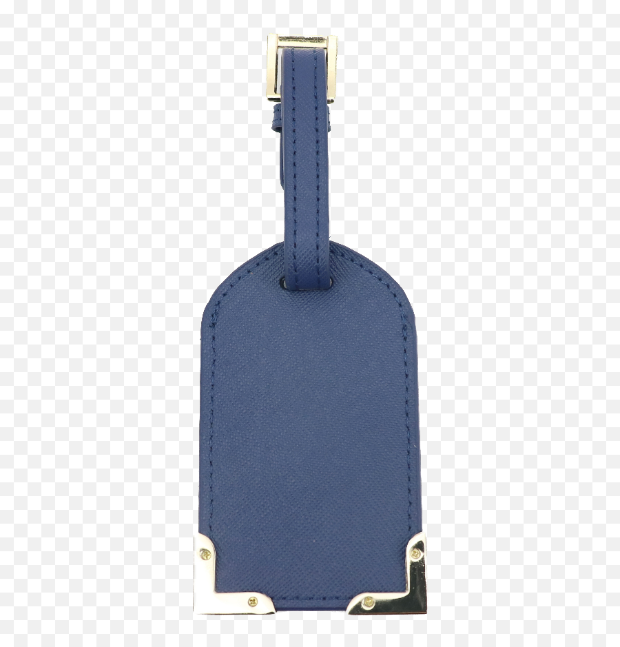 Navy Luggage Tag - Leather Emoji,Suitcase Emoji