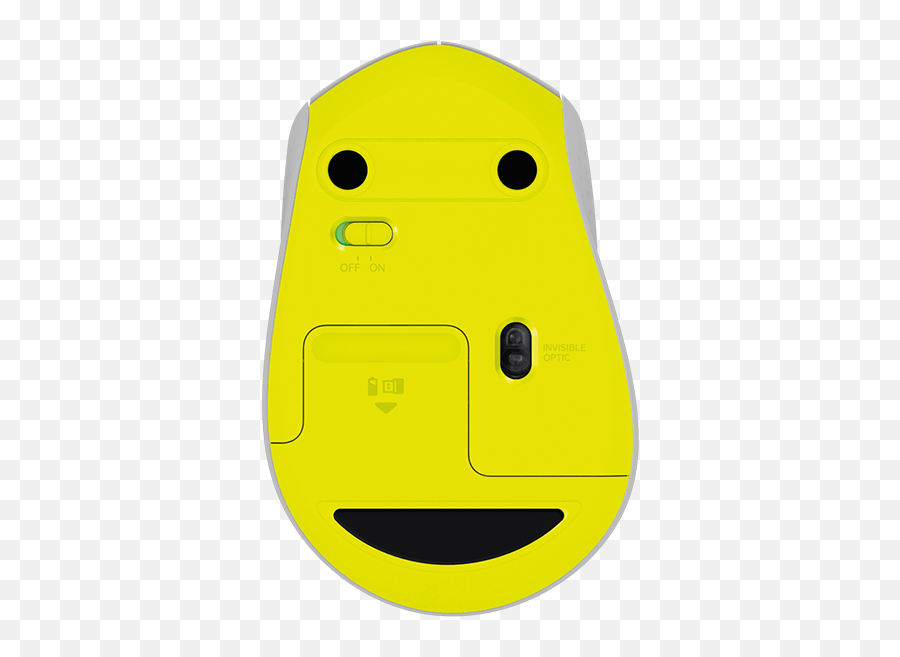 Logitech M330 Silent Plus Wireless - Logitech M330 Silent Yellow Emoji,Quiet Emoticon