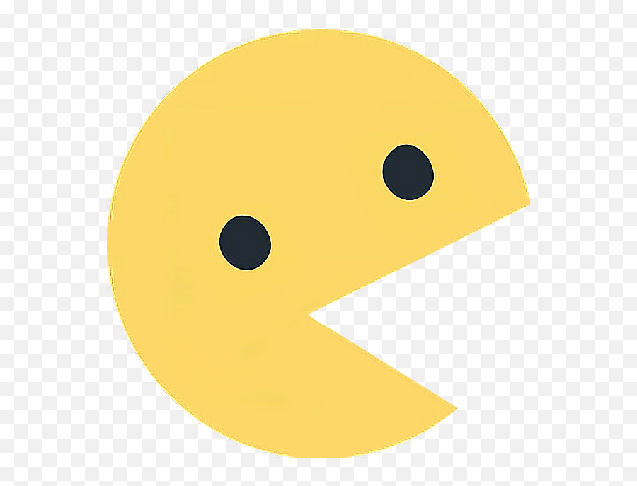 Facebook Pacman Emoji - Circle,Pac Man Emoji