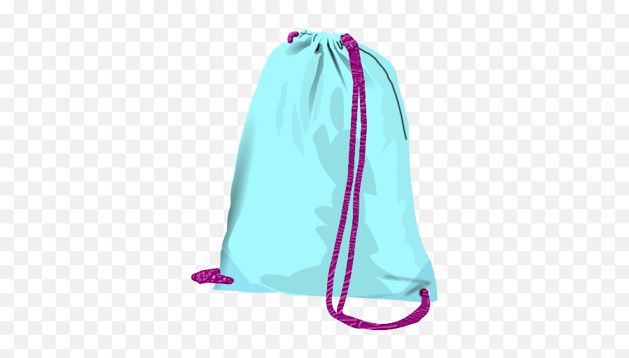 Drawstring Bag Clipart - Drawstring Bag Clip Art Emoji,Emoji Bookbag