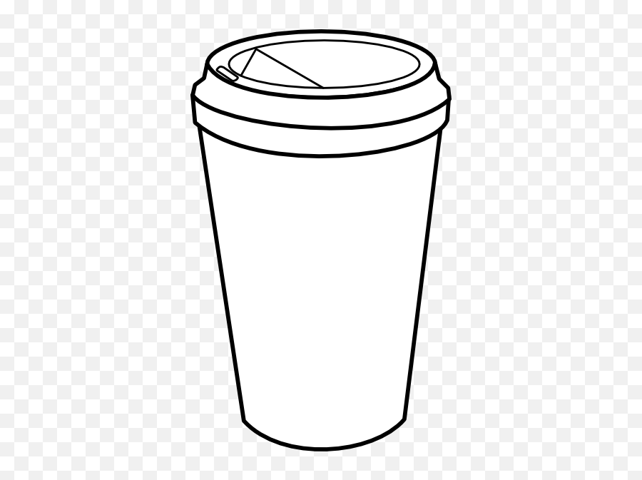 Coffee Cup Outline Clip Art Coffee Cup Art - Paper Coffee Cup Clip Art Emoji,Coffe Emoji