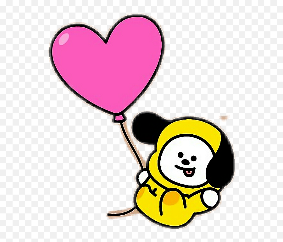Bt21 Bts Chimi Jimin - Sticker By Nicokun Bt21 Png Transparent Background Emoji,Bt21 Emoji