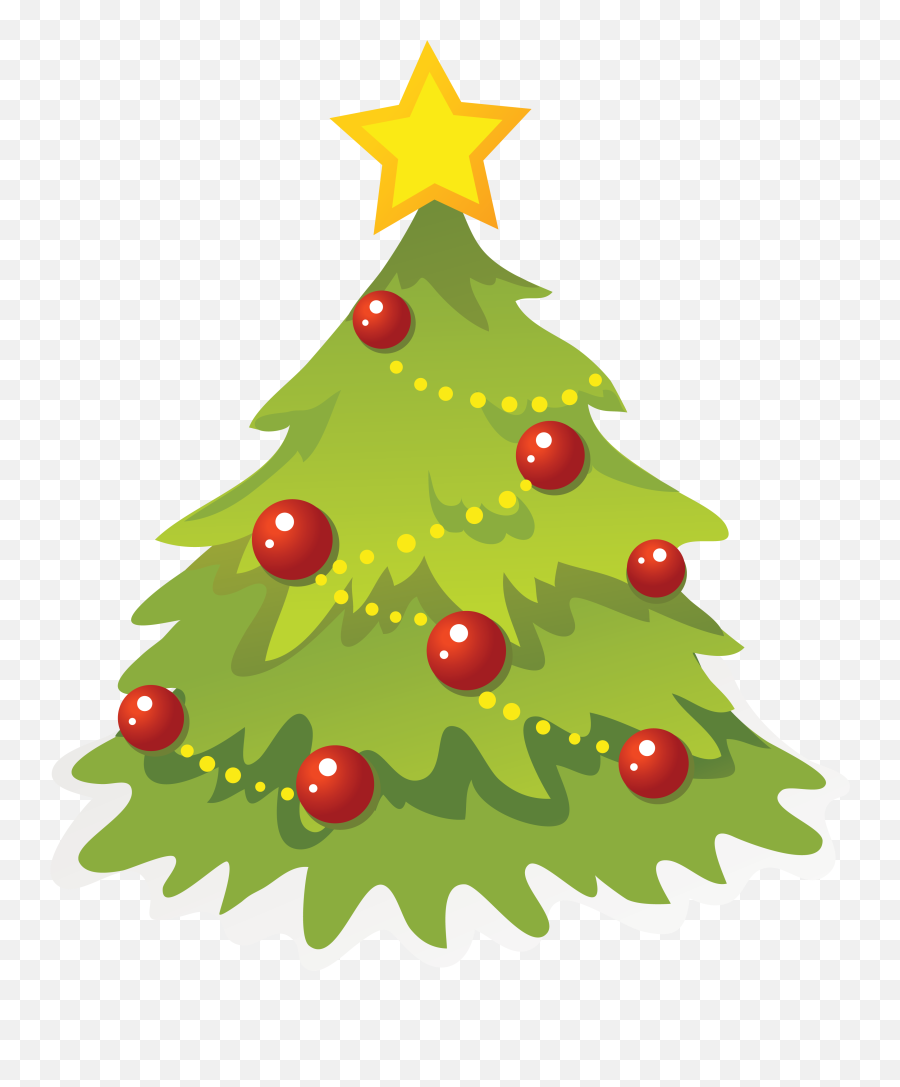 Christmas Tree Png - Christmas Tree Illustration Png Emoji,Emoji Christmas Ornaments