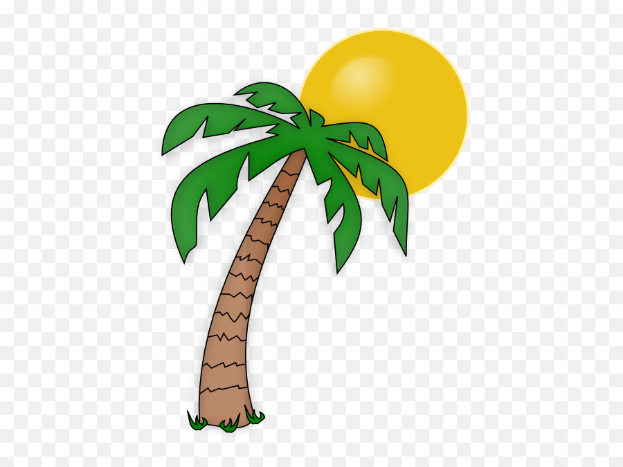 Free Palm Tree Clipart Download Free Clip Art Free Clip - Palm Tree Clip Art Transparent Background Emoji,Palm Tree Emoticon