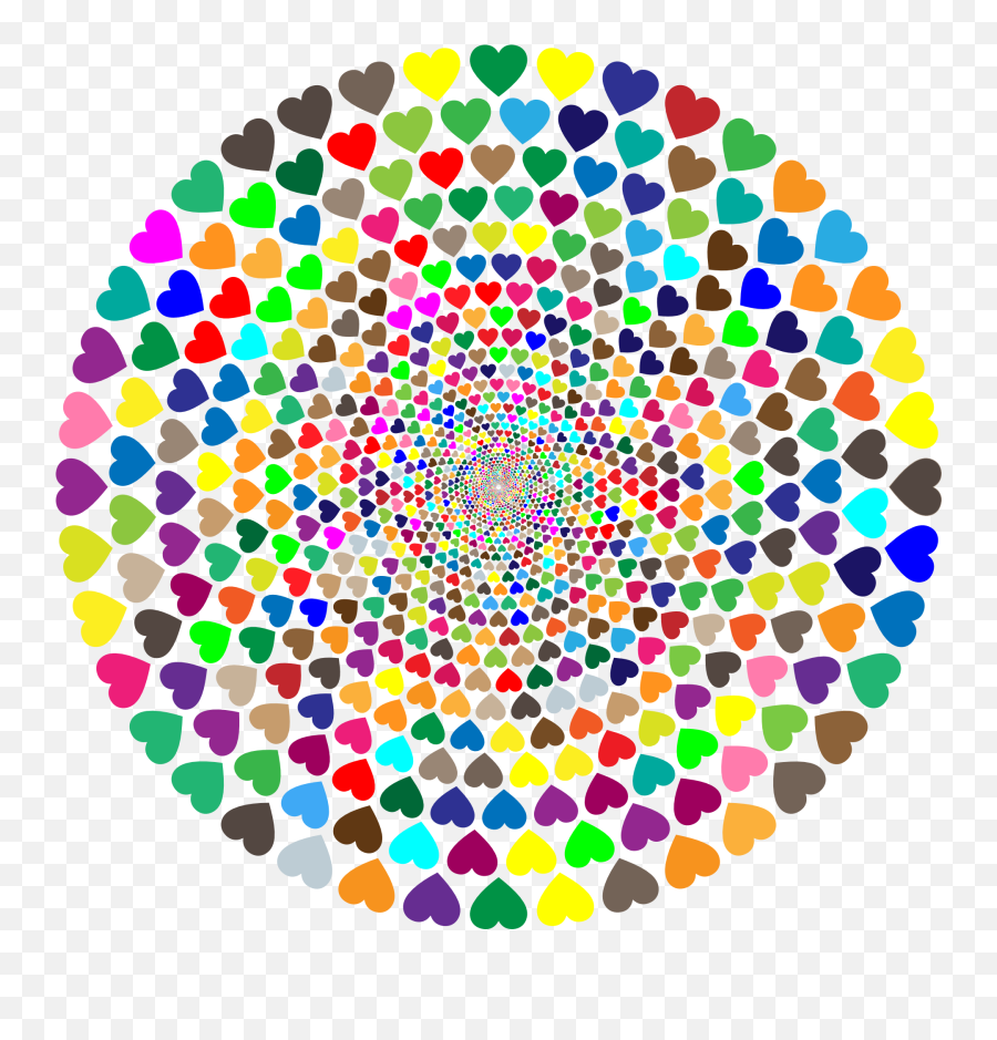 Hearts Swirl Vortex Valentines Happyvalentinesday Love - Abstract Black Dot Circle Background Emoji,Vortex Emoji