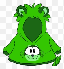 Green Raccoon Hoodie Club Penguin Wiki Fandom - Codigo De Free Canguritos Puffles Emoji