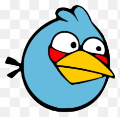 Angry Birds Characters Blue Png Image - From Emoji