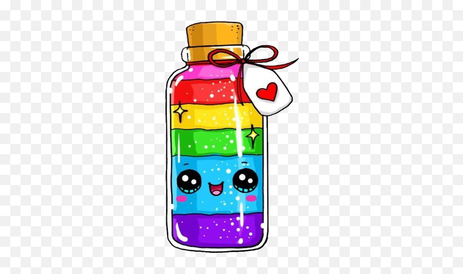 Kawaii Cute Magic Magical Sticker - Cute Kawaii Rainbow Drawings Emoji,Magic Emoticon