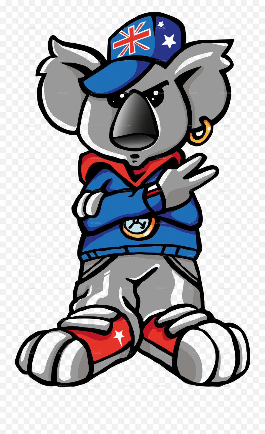 Koala Rap Koala Rap Clipart - Full Size Clipart 2959933 Rap Cartoon Png Emoji,Rap Emoji