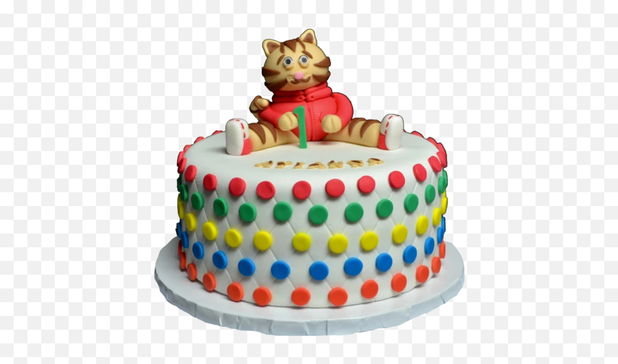 Daniel The Tiger Cake - Birthday Cake Emoji,Emoji Cake Party