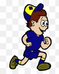 Clipart Exercise Run - Kid Running Transparent Background Emoji