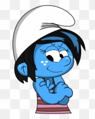 Picture Free Download Haircut Clipart - Smurfette Smurfs Gargamel Emoji,Smurf Emoji