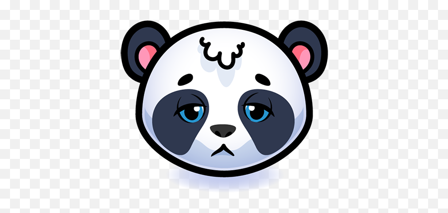 Emotion Panda Sticker - Panda Emoji Stickers,Panda Emoji Keyboard