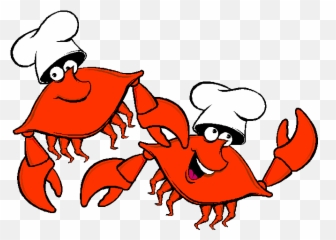 Seafood Clipart Mr Crab Seafood Mr - Clip Art Crab Feed Emoji,Crab Emoticon