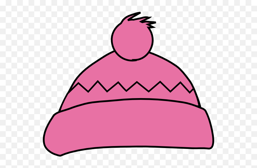 Pink Winter Hat Clip Art - Winter Hat Clip Art Emoji,Emoji Winter Hat