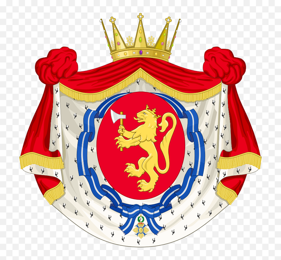 Coat Of Arms Of Princess Märtha Louise Of Norway - Royal Arms Of Norway Emoji,Spain Flag Emoji