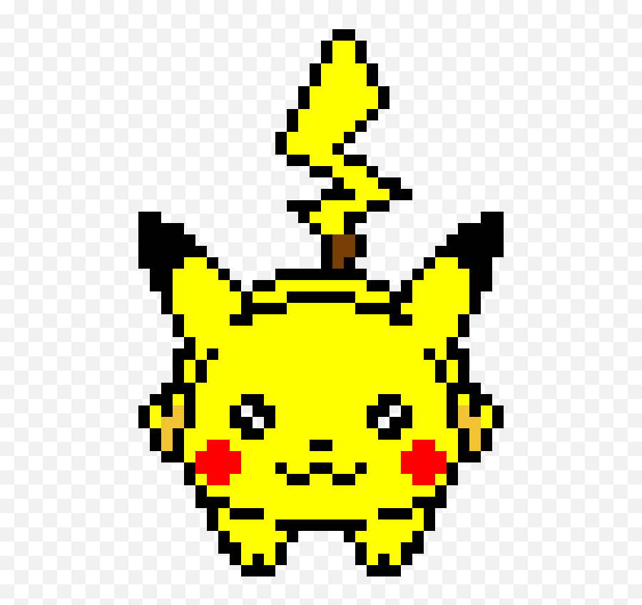 Run Pikachu Pixel Art - 8 Bit Pikachu Png Emoji,Pikachu Emoticon