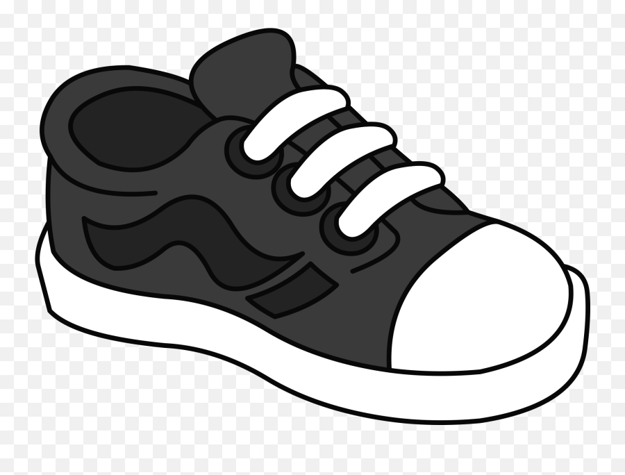 run shoes kids clipart image