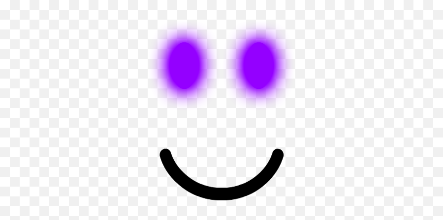 Purple Glowing Eyes - Roblox Purple Eyes Emoji,Lenny Emoticon