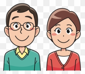 Middle - Husband And Wife Clipart Png Emoji,Dad Emoji