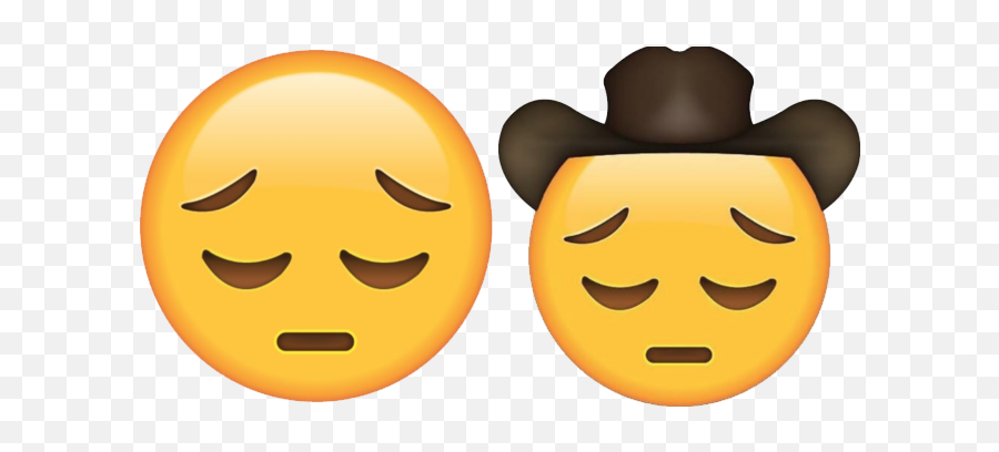 Download 20 Sad Face Emoji Download Emoji S Life List Of All - Yee Haw Sad Emoji,Sad Face Emoji Png