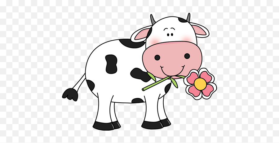 Birthday Cow Clipart - Cute Cow Clip Art Emoji,Cow Cake Emoji