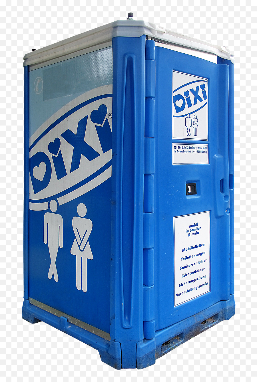 Dixi Loo Toilet Cabin Mobile Toilet - Dixie Klo Emoji,Toilet Wc Emoji