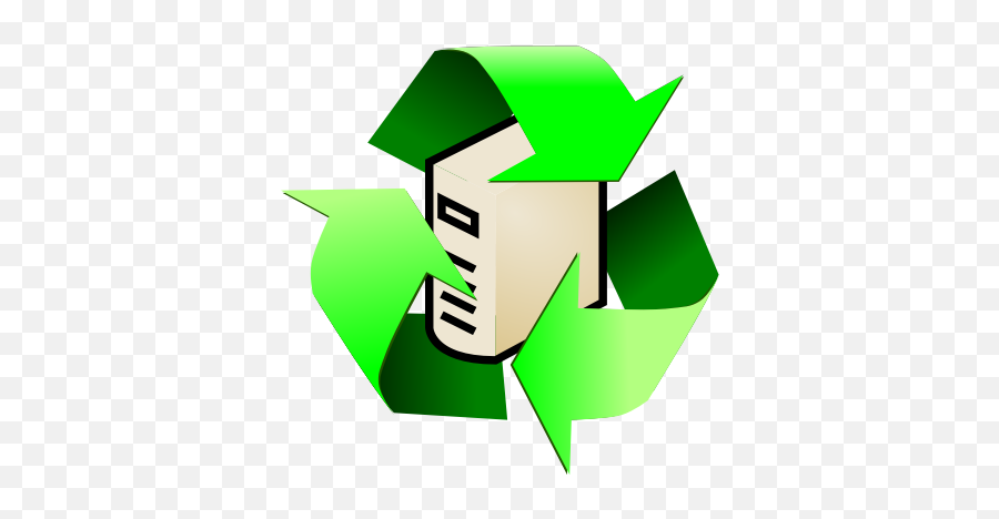 Recycled Computer - Save The Earth Recycle Emoji,Recycle Paper Emoji