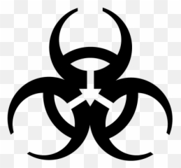 Download Free Png Ios - Biohazard Symbol Black And White Emoji,Biohazard Emoji