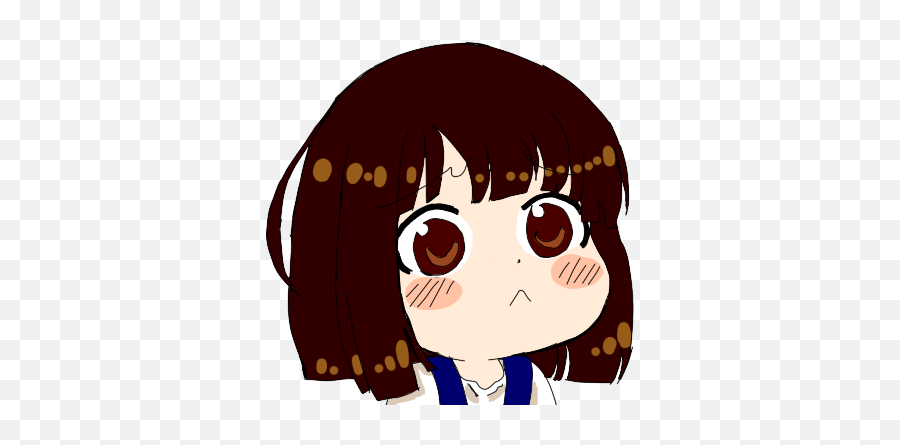 I Redrew Discord Anime Emotes To Be Nadeko - Cartoon Emoji,Anime Emoji Discord