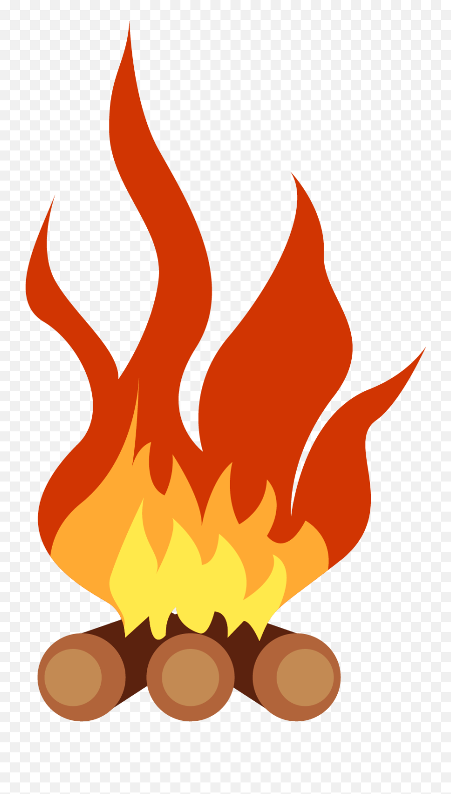 Firewood Clipart Camp Fire Firewood Camp Fire Transparent - Camp Fire Cartoon Png Emoji,Campfire Emoji